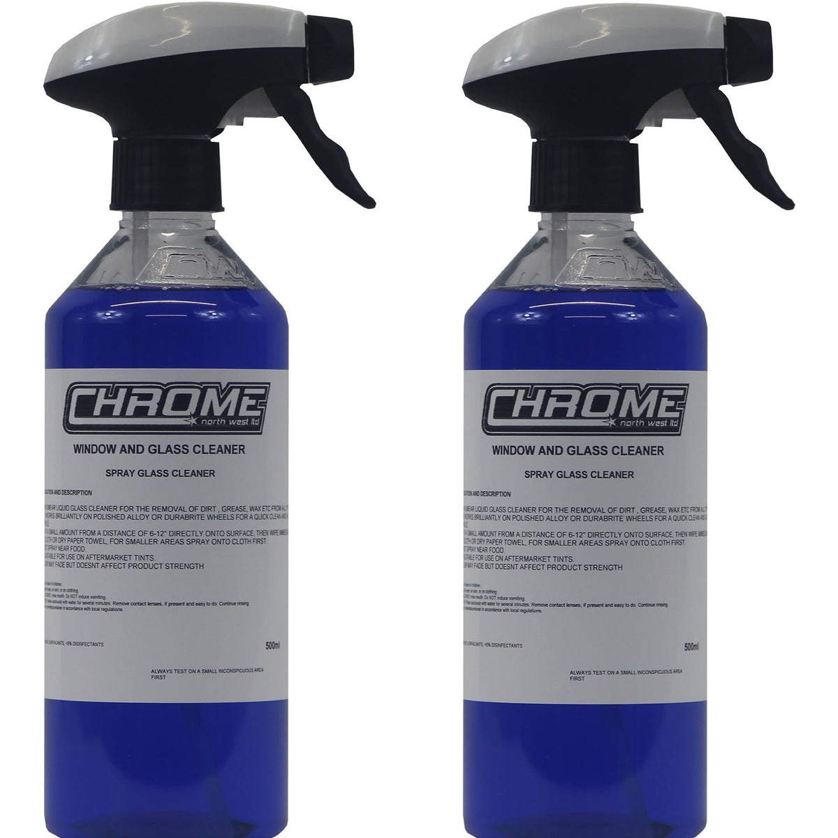Chrome Northwest 2x Glass Cleaner 500ml