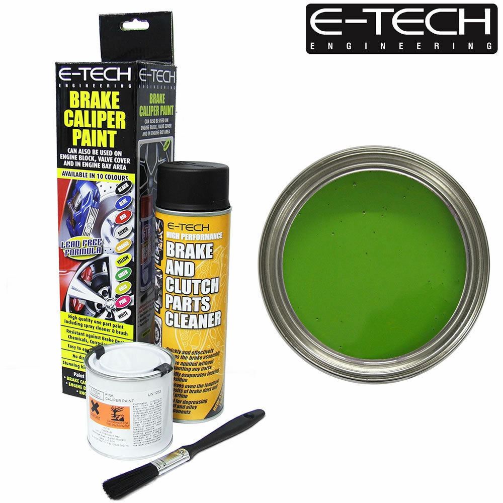 LIME GREEN Brake Caliper Paint Kit For Drums Car Engine Bay Car