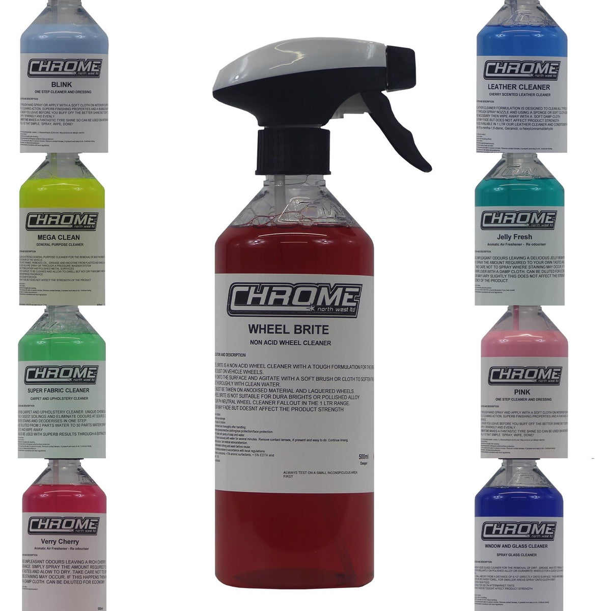 Chrome Northwest Wheelbrite 500ml