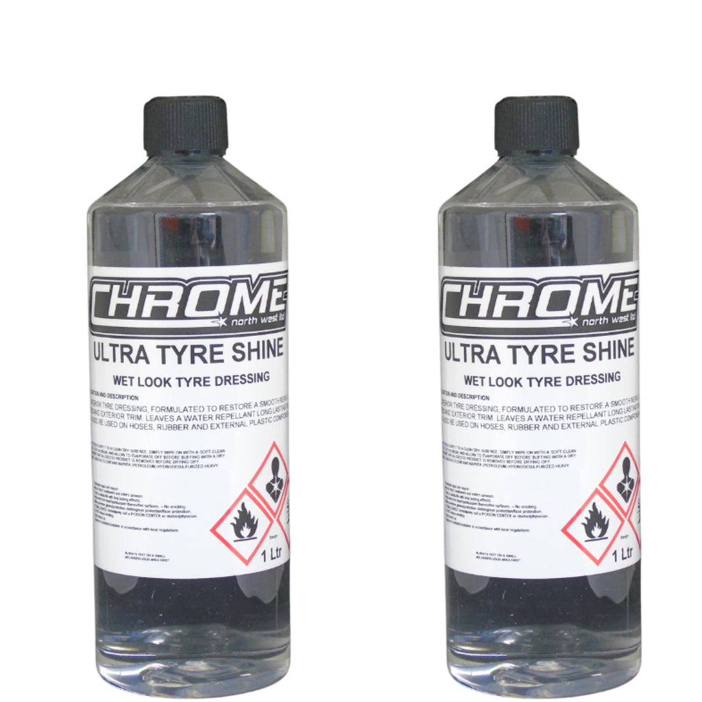 Chrome Northwest 2x Ultra Tyre Shine 500ml
