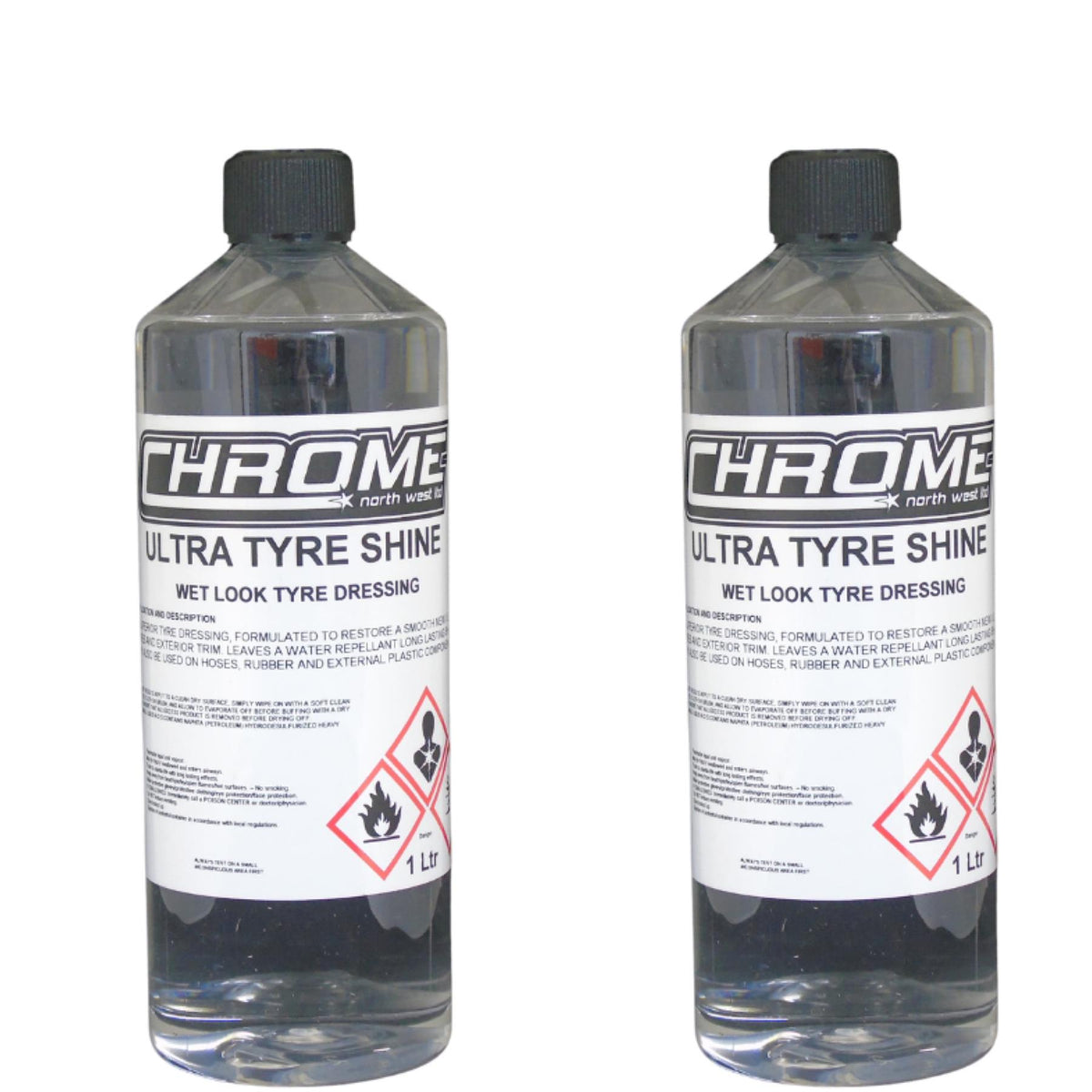 Chrome Northwest 2x Ultra Tyre Shine 500ml